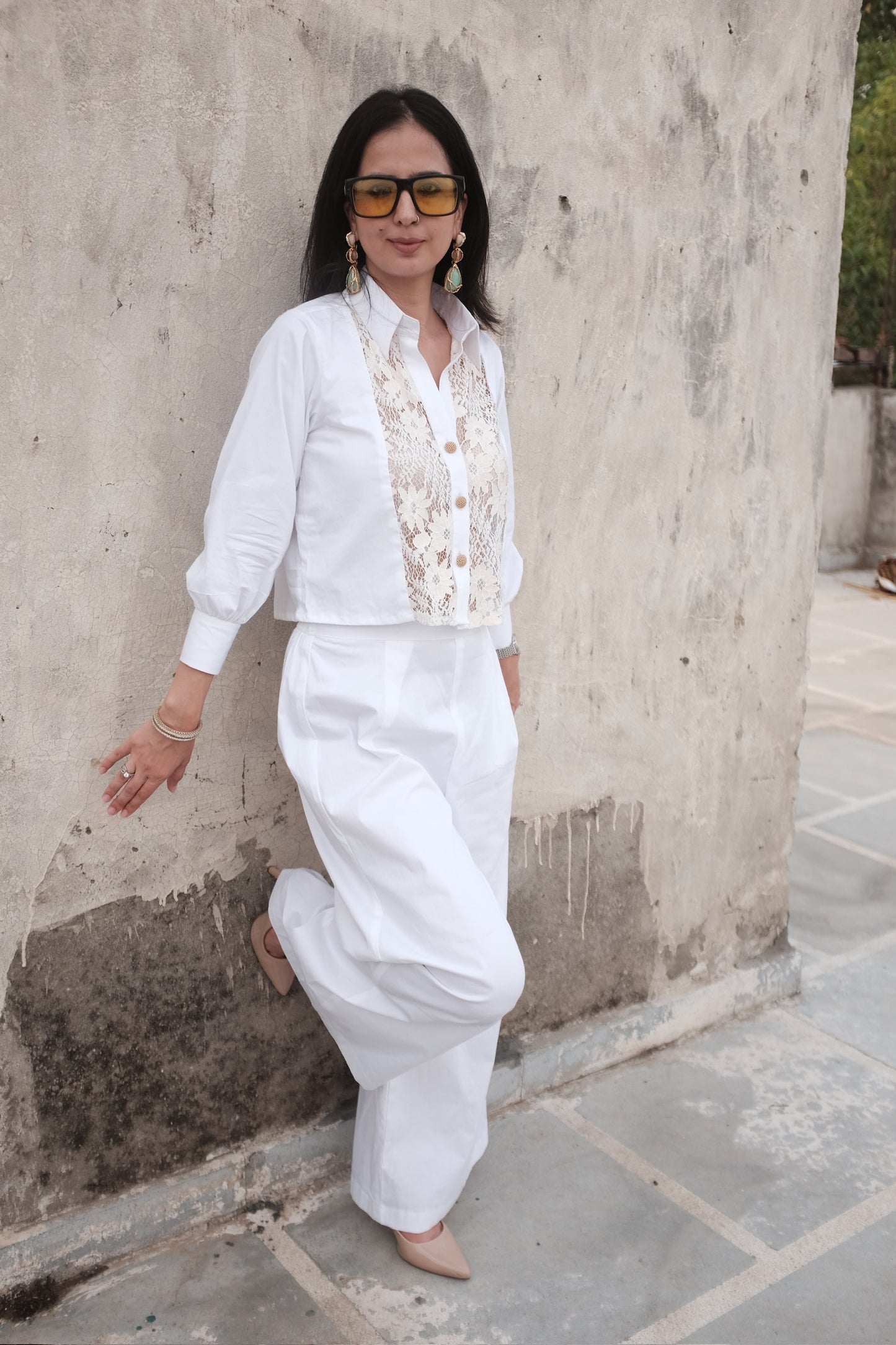 Lily shirt co-ord set