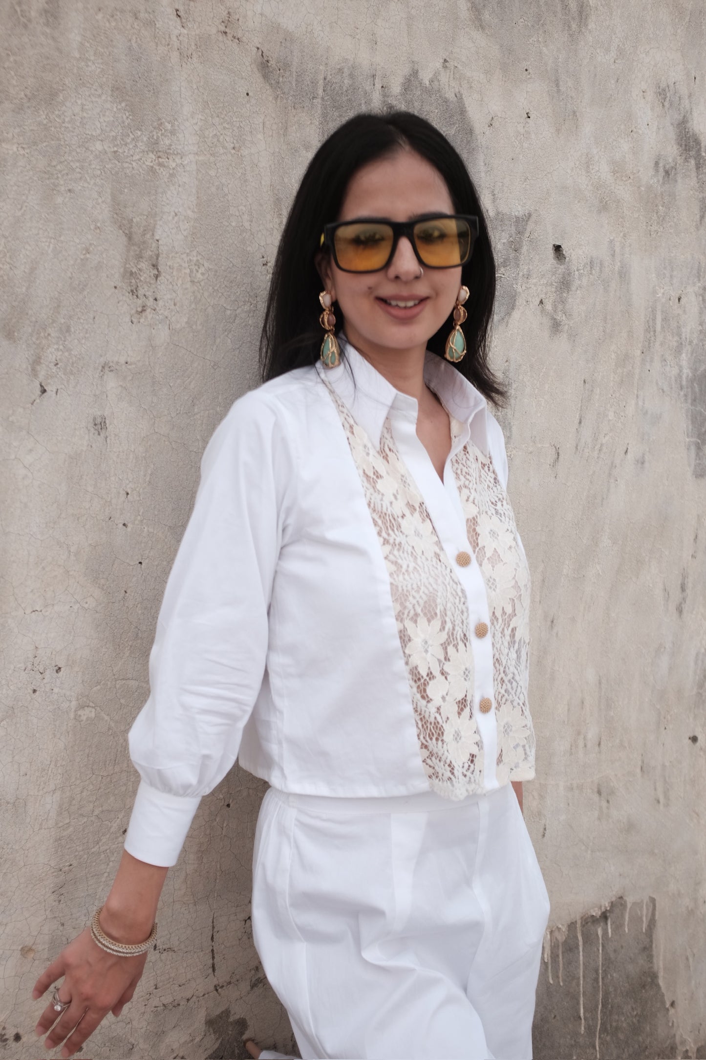 Lily shirt co-ord set